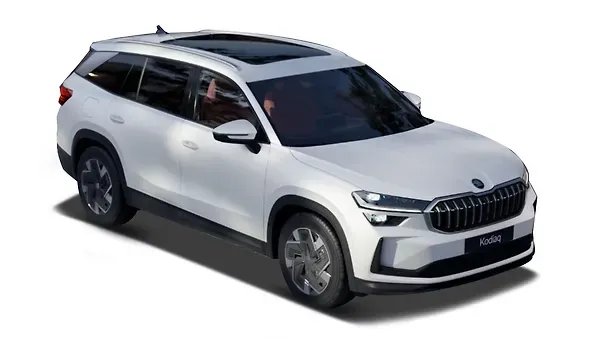 ஸ்கோடா  கோடியாக் Moon White Metallic Colour