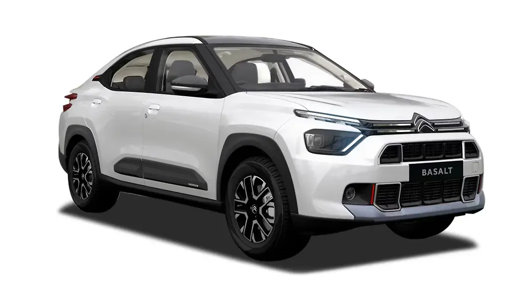 Citroen  Basalt Polar White with Perla Nera Black roof Colour