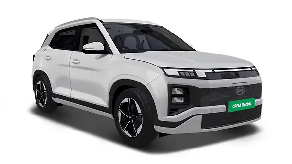 Hyundai  Creta Electric Atlas White Metallic Colour