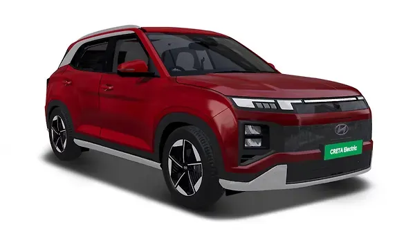 Hyundai  Creta Electric Fiery Red Pearl Metallic Colour