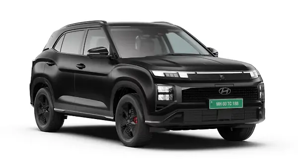 Hyundai  Creta Electric Matte Black Colour