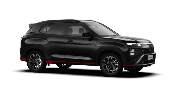 ഹ്യുണ്ടായി  ക്രെറ്റ N ലൈൻ Abyss Black Colour