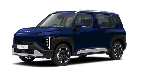 കിയ  സിറോസ് Imperial Blue Colour