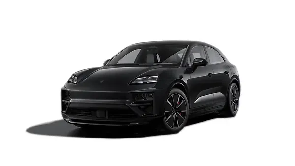पोर्शे  मैकन टर्बो ईवी Jet Black Metallic Colour