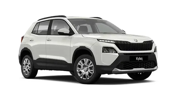 Skoda  Kylaq Candy White Colour