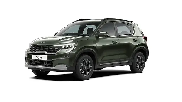 கியா  சோனெட் Pewter Olive Colour