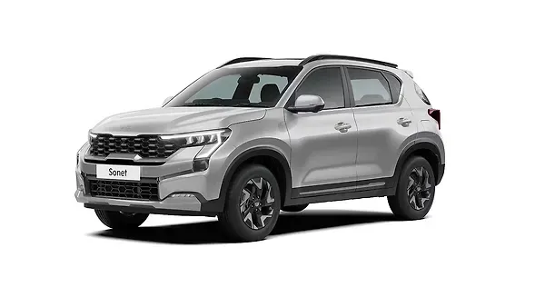 Kia  Sonet Sparkling Silver Colour