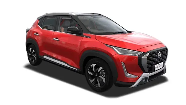 నిస్సాన్  మాగ్నైట్ Flare Garnet Red with Onyx black roof Colour