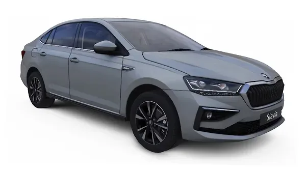 Skoda  Slavia Brilliant Silver Colour