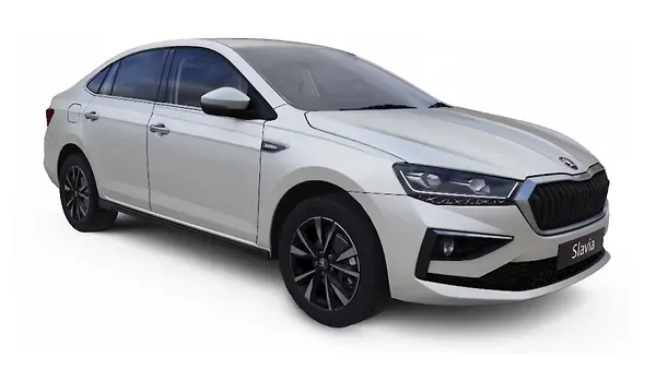 Skoda  Slavia Candy White Colour