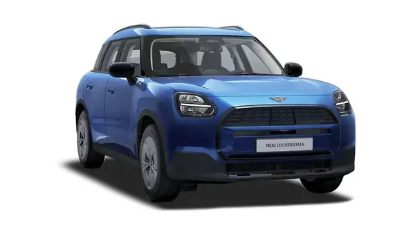 मिनी  कंट्रीमैन इलेक्ट्रिक Blazing Blue Colour