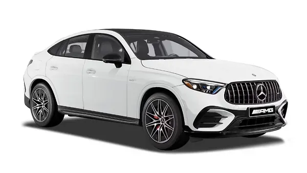 மெர்சிடிஸ் பென்ஸ்  ஏஎம்ஜி ஜிஎல்சி 43 கூபே Polar White Colour