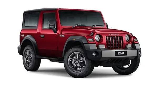 Mahindra  Thar Tango Red Colour