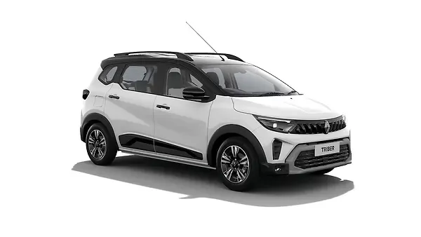 ರೆನೊ  ಟ್ರೈಬರ್ Ice Cool White with Black Roof Colour