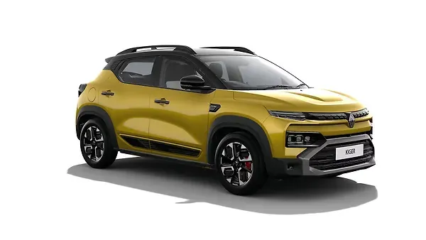 Renault  Kiger Oasis Yellow with Mystery Black Roof Colour