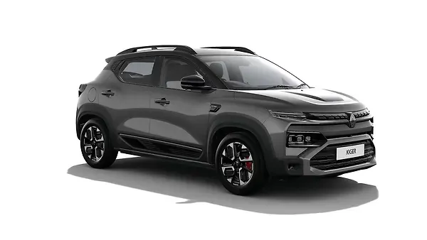 Renault  Kiger Shadow Grey with Mystery Black Roof  Colour