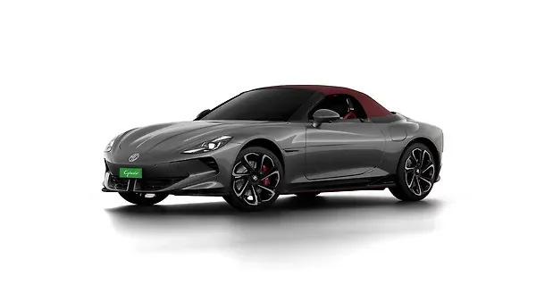 एमजी  साइबरस्टर Andes Grey with Flare Red roof Colour