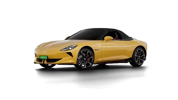 एमजी  साइबरस्टर Nuclear Yellow with Black roof Colour