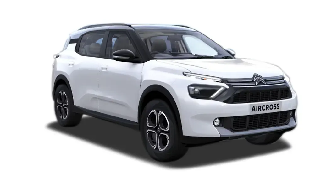 Citroen  Aircross Polar White with Platinum Grey roof Colour