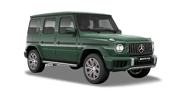 மெர்சிடிஸ் பென்ஸ்  ஏஎம்ஜி ஜி-கிளாஸ் Deep Green Colour
