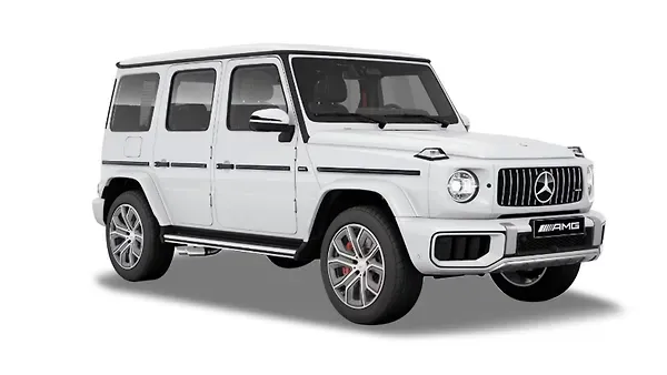 மெர்சிடிஸ் பென்ஸ்  ஏஎம்ஜி ஜி-கிளாஸ் Opalite White Bright Colour