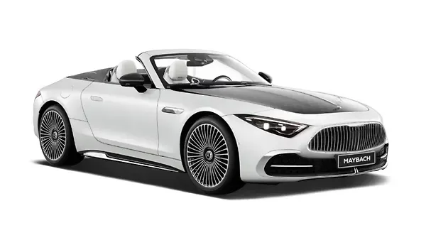 मर्सिडीज बेंज  मेबैक एसएल 680 Opalite Magno White Colour