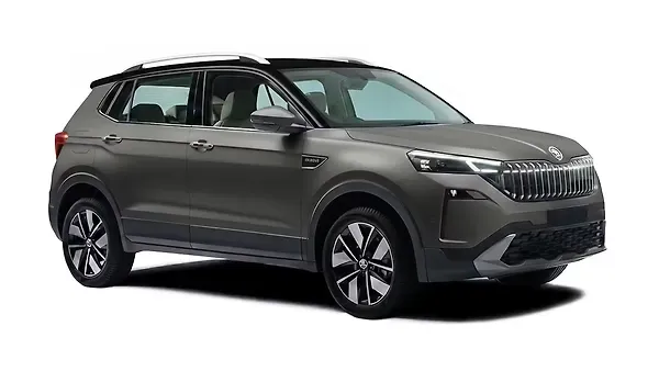 Skoda  Kushaq Steel Grey with Black Roof Colour