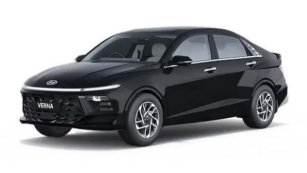 హ్యుందాయ్  2026 Verna Titanium Black Colour