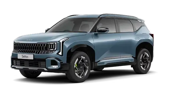 Kia  Seltos Frost Blue Colour