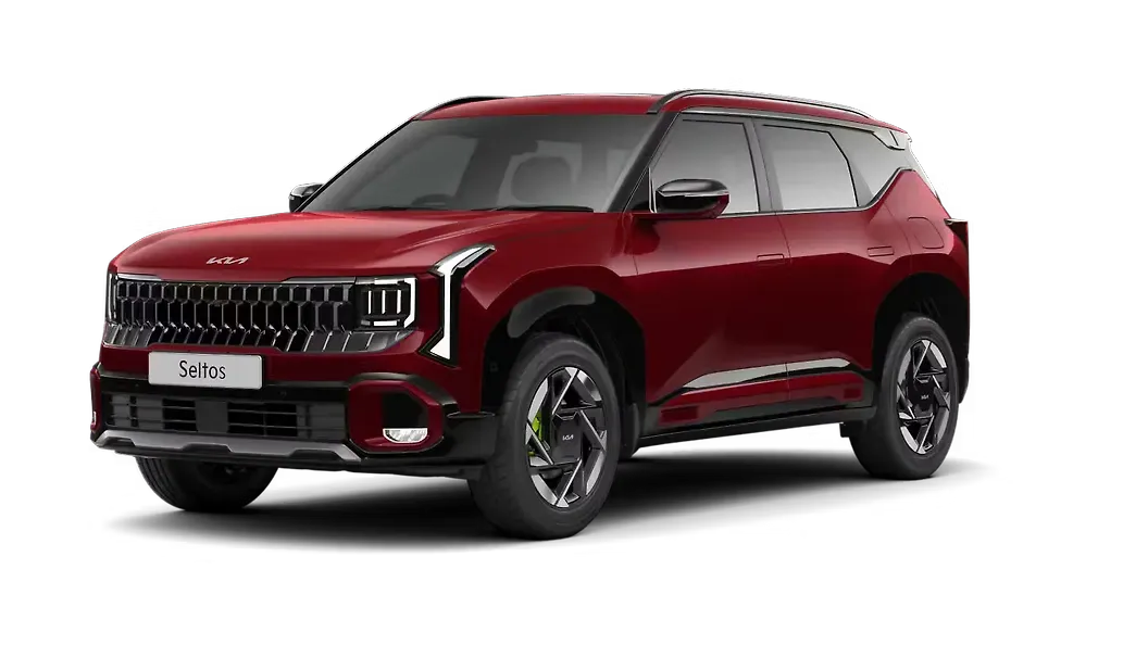 Kia  Seltos Magma Red Colour