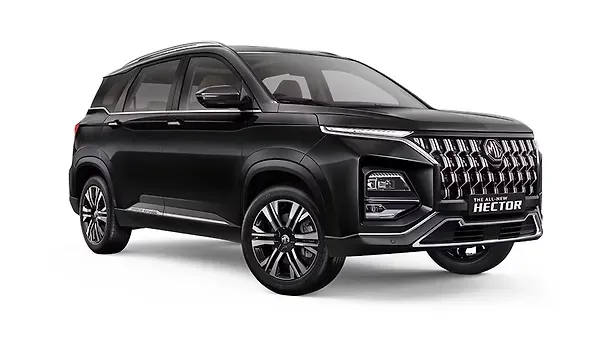 MG  Hector Starry Black Colour
