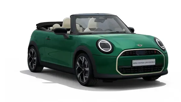मिनी  Cooper S Convertible British Racing Green Colour