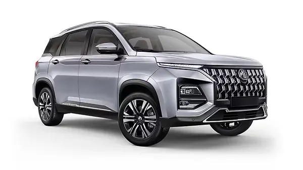 எம்ஜி  Hector Plus Aurora Silver Colour