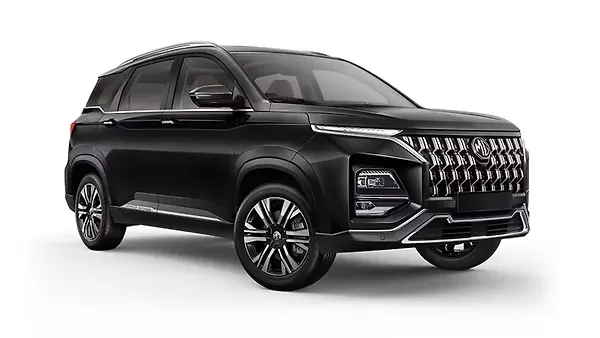 எம்ஜி  Hector Plus Starry Black Colour