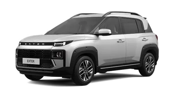Hyundai  Exter Atlas White Colour