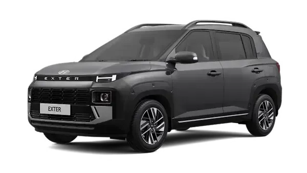 Hyundai  Exter Titan Grey Colour