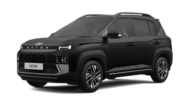 Hyundai  Exter Titanium Black Matte Colour