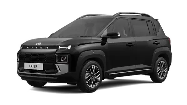 Hyundai  Exter Titanium Black Colour