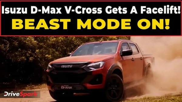 ISUZU D-MAX V-CROSS GETS A FACELIFT!