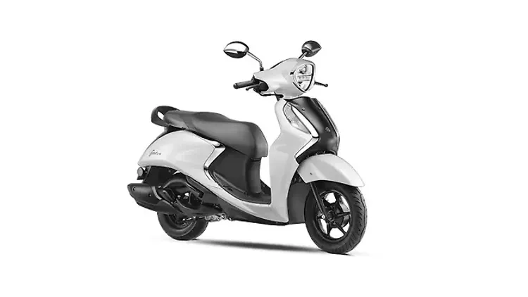 Yamaha Fascino 125 Metallic White - Drum Colour