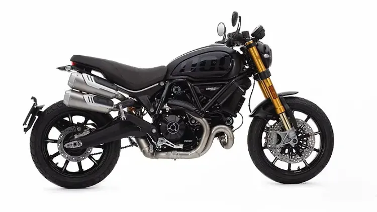 Ducati Scrambler 1100 Matt Black Colour
