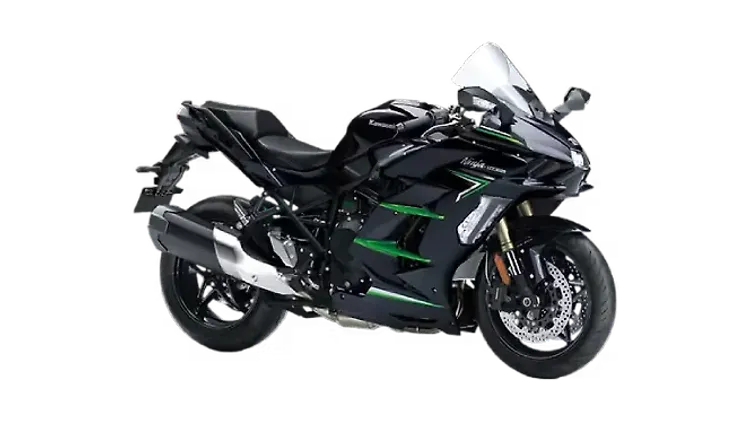 कावासाकी निंजा एच2 एसएक्स Metallic Diablo Black Colour