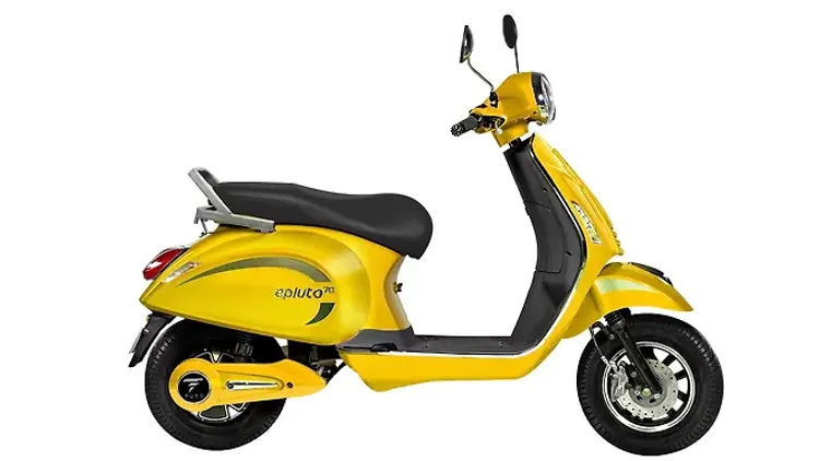 PURE EV ಇಪ್ಲೂಟೊ 7G Stripling Yellow Colour