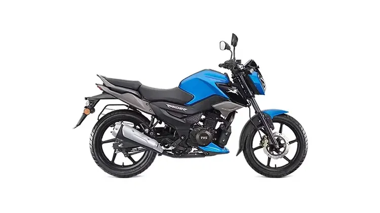 TVS Raider 125 Forza Blue Colour
