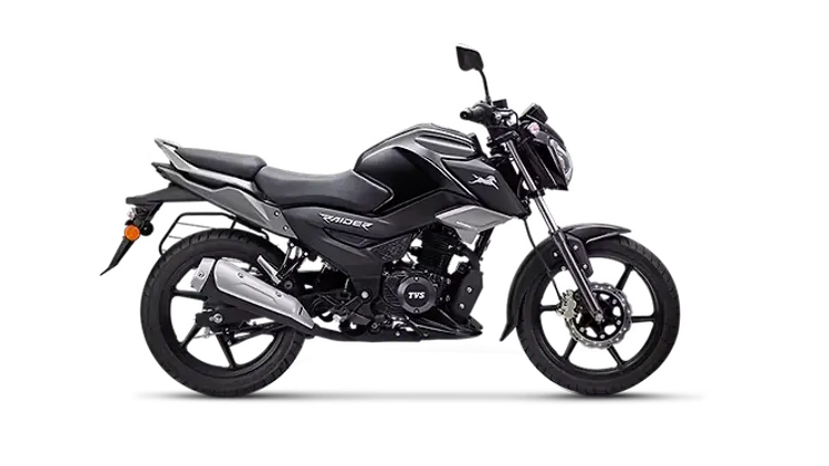टीवीएस रेडर 125 Wicked Black Colour