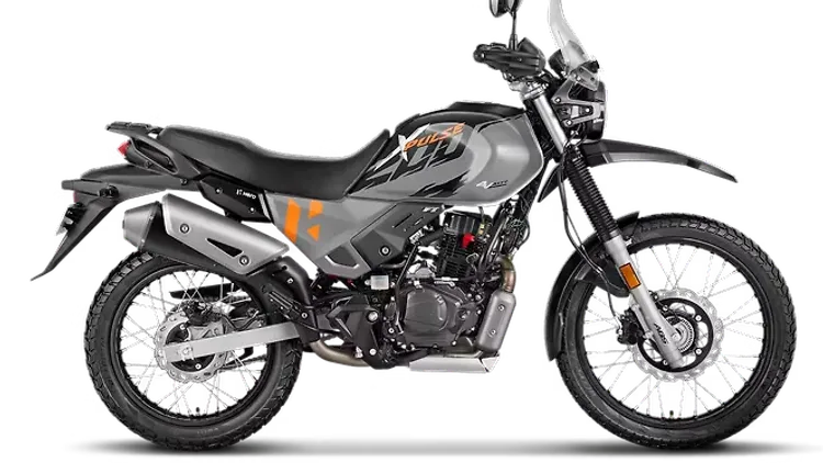 హీరో ఎక్స్‌పల్స్‌ 200 4V Black Industrail Grey Colour