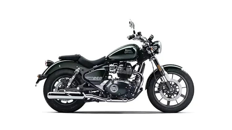 Royal Enfield Super Meteor 650 Astral Green Colour