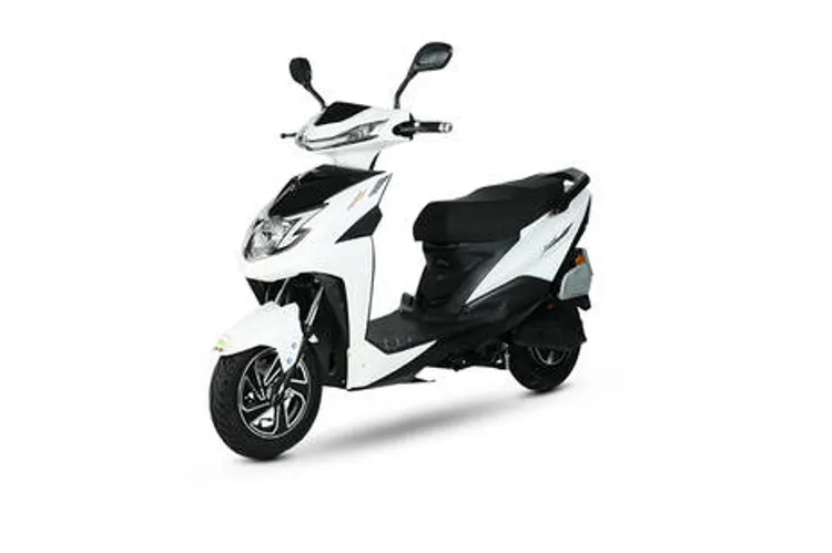 AMO Electric Bikes Jaunty Plus White Colour