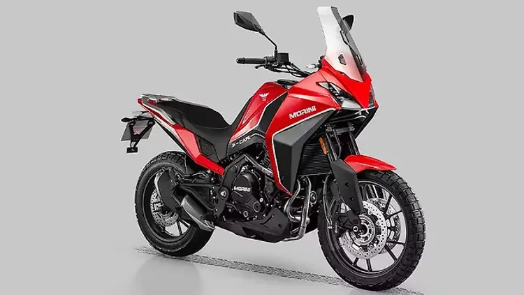 Moto Morini എക്സ്-കേപ് Red Passion Colour