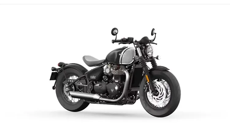 Triumph Bonneville Bobber Jet Black / Ash Gray Colour